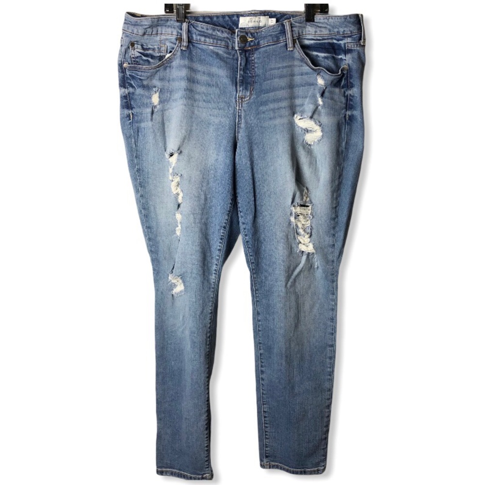 Torrid Distressed Skinny Jeans Sz 22